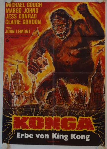 Konga re-release german movie poster